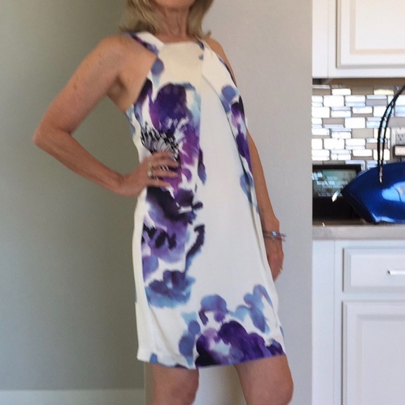 Trina Turk NWT! Watercolor Felisha Dress - Picture 3 of 12